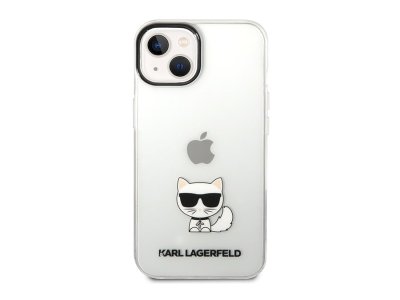 قاب محافظ شیشه ای آیفون 14 طرح گربه کارل CG Mobile iphone 14 Karl Cat Case