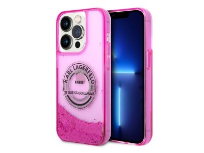 قاب آکواریومی آیفون 14 پرو مکس طرح کارل CG Mobile iphone 14 Pro Max Karl Lagerfeld Aquarium Case