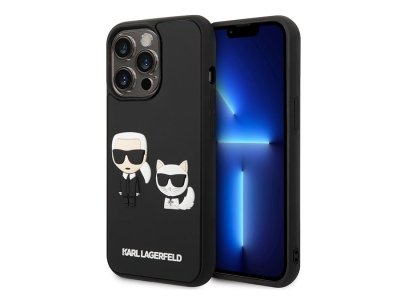 قاب محافظ آیفون 14 پرو طرح کارل و گربه برجسته CG Mobile iphone 14 Pro Cat & Karl Lagerfeld