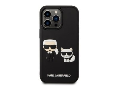 قاب محافظ آیفون 14 پرو طرح کارل و گربه برجسته CG Mobile iphone 14 Pro Cat & Karl Lagerfeld