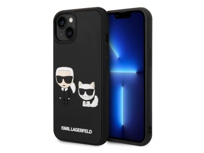 قاب محافظ آیفون 14 پلاس طرح کارل و گربه برجسته CG Mobile iphone 14 Plus Cat & Karl Lagerfeld