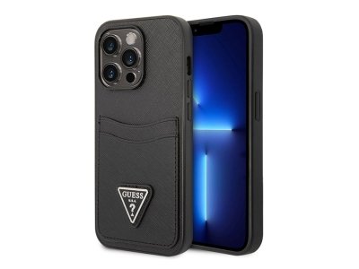 قاب چرمی جاکارتی دار آیفون 14 پرو مکس CG Mobile iphone 14 Pro Max Guess Leather Case