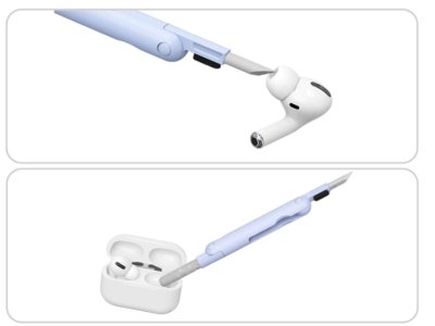 ست نظافت چند کاره دستگاه‌های الکترونیکی 7in1 Computer Keyboard Cleaner Brush Tool Earphone Cleaner