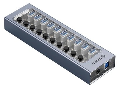 هاب یو اس بی  10 پورت یو اس بی اوریکو ORICO AT2U3-10AB Multi-Port Hub