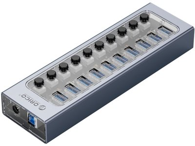 هاب یو اس بی  10 پورت یو اس بی اوریکو ORICO AT2U3-10AB Multi-Port Hub