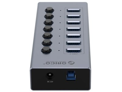 هاب 7 پورت یو اس بی فلزی اوریکو ORICO BT2U3-7AB Multi-port Hub