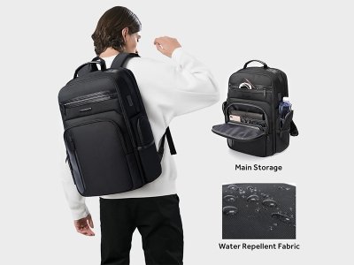 کوله پشتی لپ تاپ 15.6 اینچ بنج Bange اصل مدل BG-2602 ا پورت USB