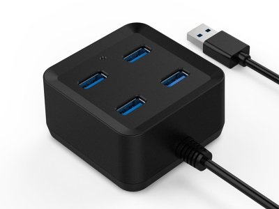 هاب  یو اس بی 4 پورت اوریکو ORICO DH4U-U3 4 Port USB3.0 Faceup Design HUB