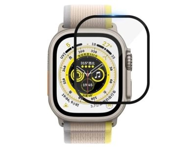 محافظ صفحه نمایش اپل واچ 49 میلی‌متری گرین لاین  Green Lion Ultra Pro HD Glass Apple Watch GNHDGL49CL
