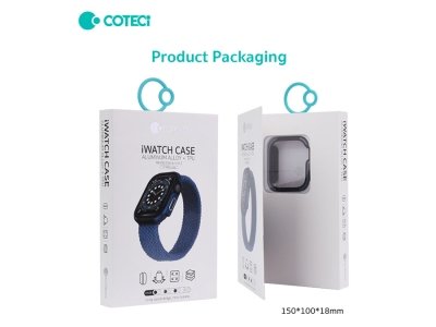 قاب محافظ اپل واچ سری 7 و 8 سایز 45 میلی متر کوتتسی Coteetci iWatch 7/8 protection case 25008-BK
