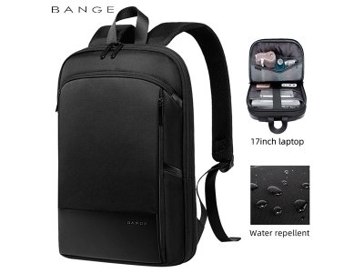 کوله پشتی لپ تاپ 17 اینچ بنج Bange اصل مدل BG-77115D ضدآب