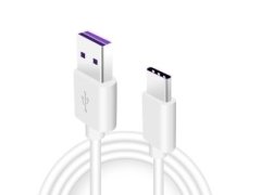 کابل اصلی کوتاه سریع تایپ سی هواوی Huawei HL1480 USB 3.1 To Type C Cable 30cm