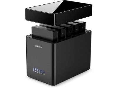 باکس هارد  3.5 اینج اوریکو ORICO DS500C3 3.5 inch 5 Bay Magnetic-type Type-C Hard Drive Enclosure