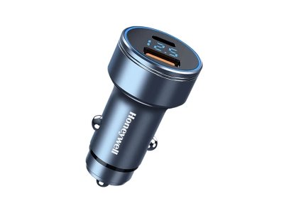 شارژر فندکی فست شارژ ماشین دو پورت شیائومی HZDE2
