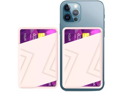 جا کارتی چسبی مناسب آیفون 12 و 13  آها استایل AhaStyle PT133-C Card Holder Phone Wallet iPhone 12-13