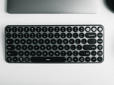 کیبورد بی سیم شیائومی Xiaomi MIIIW MWXKT01 Air 85 Bluetooth Dual-mode Mini Keyboard