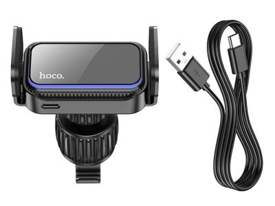 پایه نگهدارنده دریچه کولری موبایل داخل خودرو با حسگر هوشمند هوکو  Hoco Car holder CA201