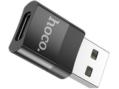 مبدل یو اس بی به تایپ سی هوکو Hoco Adapter USB Male to Type-C female UA17