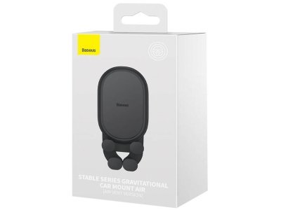 هولدر موبایل دریچه کولر خودرو بیسوس Baseus Stable Series air vent car holder SUWX020001
