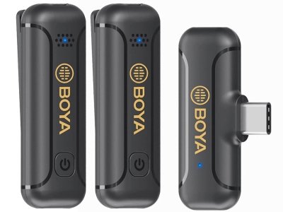 میکروفون یقه ای تایپ سی بی سیم بویا BOYA BY-WM3T2-U2 Wireless Microphone