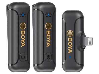 میکروفون بی سیم لایتنینگ بویا BOYA BY-WM3T2-D2 Mini 2.4GHz Wireless Microphone