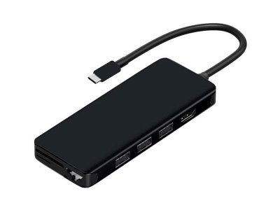 هاب تایپ سی 12 پورت گرین GN12IN1