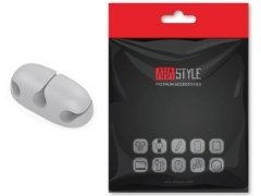 نگهدارنده کابل آها استایل دارای 3 اسلات Ahastyle WG10 Silicone Organizer Charger Cable