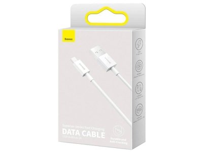 کابل شارژ سریع یو اس بی به میکرو یو اس بی یک متری بیسوس Baseus cable USB - micro USB fast charging cable 2A CAMYS-02