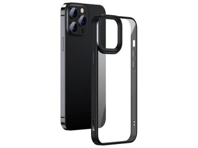 قاب کریستالی آیفون 13 پرومکس بیسوس Baseus Crystal Phone Case iPhone 13 Pro Max ARJT001104