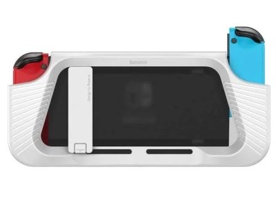 قاب محافظ نینتندو سوئیچ دارای پایه بیسوس Baseus Nintendo Switch Case WISWGS02-G
