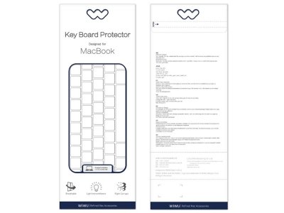 محافظ کیبورد مک بوک پرو 13 و پرو 15 اینچ تاچ بار ویوو WiWU MacBook Pro 13''/Pro 15'' touch bar Keyboard