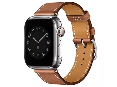 بند چرم اپل واچ 42، 44، 45 میلی‌متری ویوو wiwu Attelage watch band 42/44/45