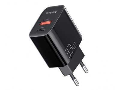 شارژر دیواری فست شارژ 33 واتی مک دودو MCDODO CH-0921 33W PD Dual-Port Fast Charger