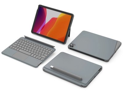 کاور کیبورد دار مغناطیسی بی سیم آیپد 10.2 و 10.5 اینچ ویوو WiWU Combo Keyboard iPad 10.2&10.5