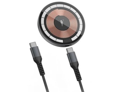شارژر وایرلس مگ سیف 15 وات ویوو WiWU wireless charger M17