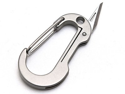 چاقوی آنباکسینگ و جاکلیدی express knife men's waist hanging chain portable