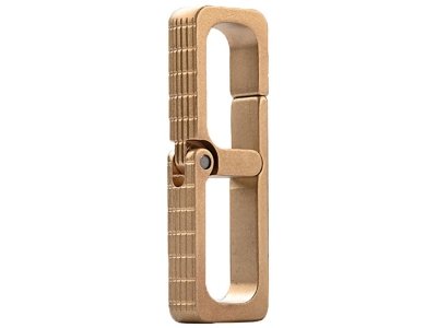 جاکلیدی برنجی طلایی رنگ Creative pure brass key chain mini portable men's