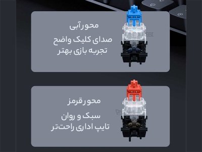 کیبورد سیمی شیائومی Xiaomi JXJP01MW Wired Mechanical Keyboard