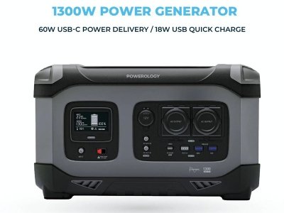 پاور بانک 392000 مولد برق 1300 وات پاورولوژی Powerology PPBCHA23