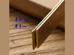 خرید خط کش برنجی 15 سانتی متری 15cm brass ruler creative