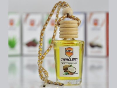 خوشبوکننده خودرو 8 میل تام کلین با رایحه نارگیل تام کلینTom Klein car air freshener with coconut scent