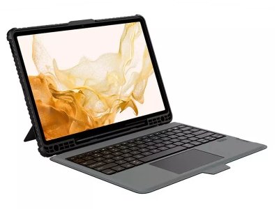 کیف کلاسوری کیبورد دار تبلت سامسونگ اس 7 پلاس و اس 8 پلاس نیلکین Nillkin Case Samsung Galaxy Tab S8 Plus ,S8+ 5G, S7 Plus
