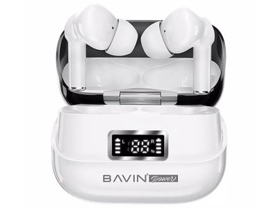 هندزفری بی سیم باوین BAVIN BA15 Hi-Fi TWS Bluetooth 5.0 Wireless Earphone