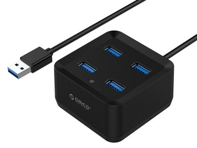 هاب  یو اس بی 4 پورت اوریکو ORICO DH4U-U3 4 Port USB3.0 Faceup Design HUB