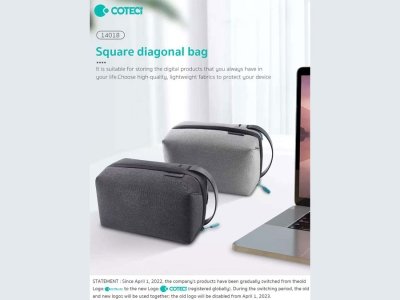 کیف دستی لوازم جانبی کوتسی COTECi square disgonal bag 14018