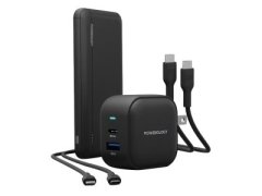 خرید بهترین ست 5 در 1 شارژ پاورولوژِی Powerology 5 in 1 Power Combo - Black PPBCHA14-CB