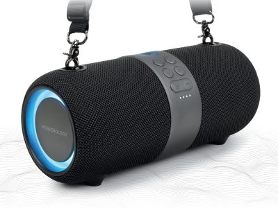 اسپیکر بی سیم قابل حمل 28 وات پاورولوژی Powerology Cypher Portable Stereo Speaker PWCYPSPK