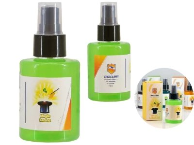 اسپری خوشبوکننده لیمویی 110 میلی لیتر تام کلین Tom Clean deodorizing spray magic lemon model