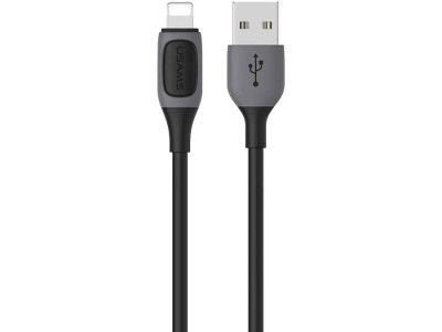 کابل شارژ سریع یواس بی به لایتنینگ 2.4 آمپر یک متری یوسامز Usams Us-SJ595 Cable Lighting 2.4A Charging & Data Cable 1M