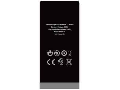 باتری پلیمری آیفون 11 لیتیوم یون پاورولوژی Powerology iPhone 11 3110mAh Li-ion Polymer Phone Battery